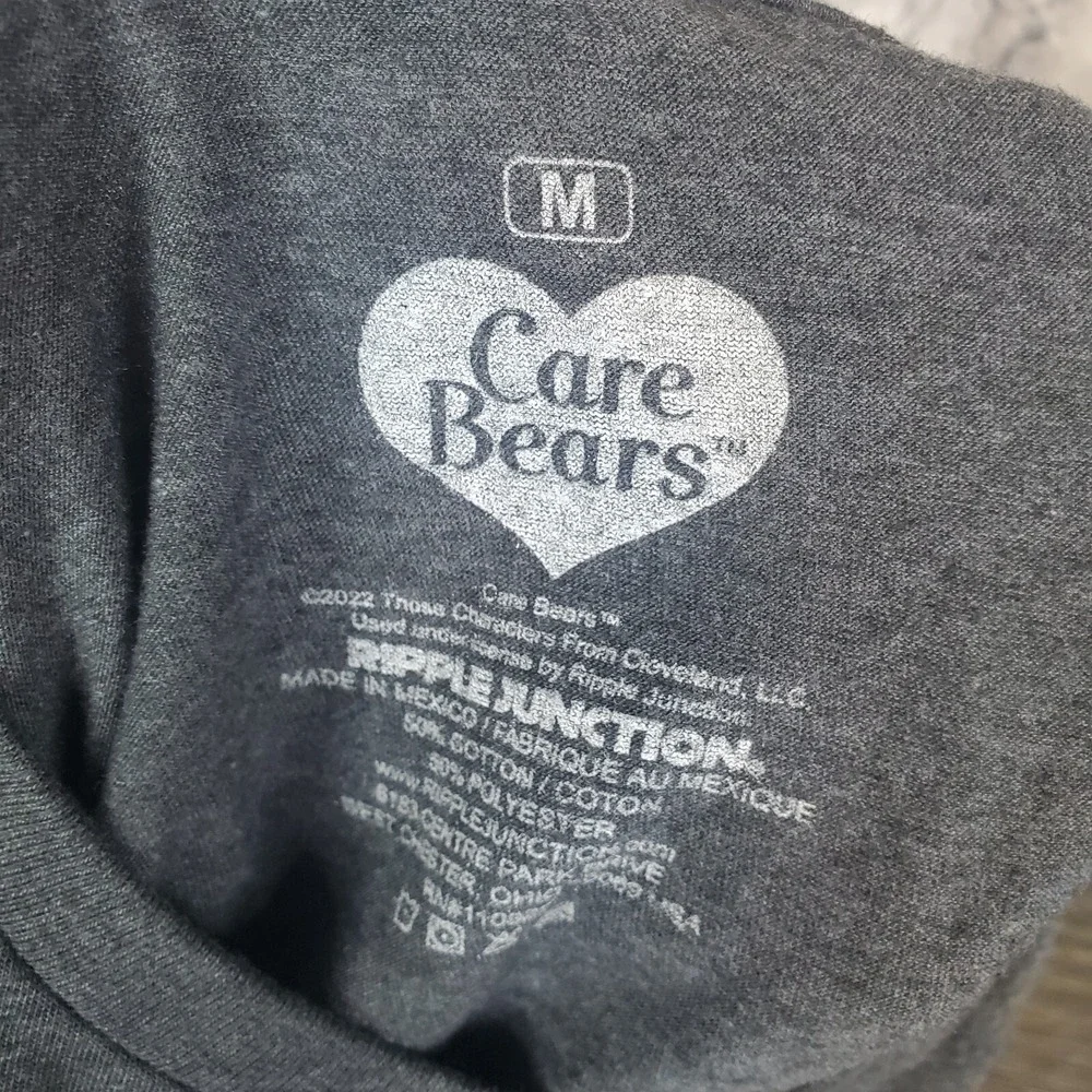 CARE BEARS Careful I'm Grumpy Graphic T-Shirt MENS MEDIUM Care Bear Tee READ